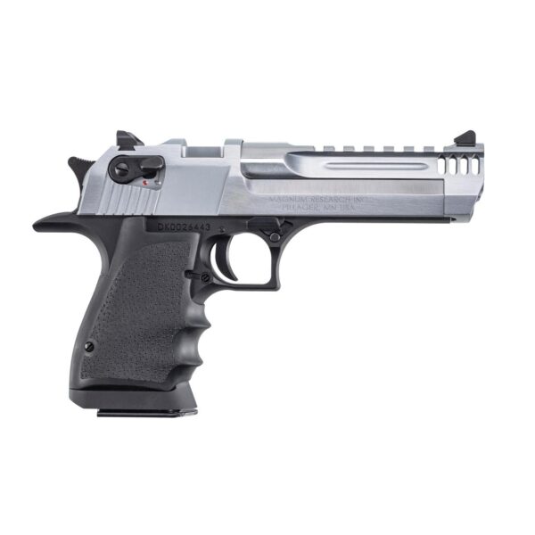 Magnum Research Desert Eagle Handgun .50AE 8rd Magazine 5" Barrel Brushed Chrome - Precision Shot Firearms