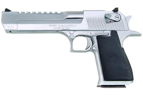 Magnum Research Desert Eagle Mark XIX Handgun 50AE 7rd 6" Barrel Polished Chrome **BLEM - Precision Shot Firearms