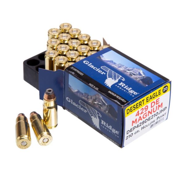 Magnum Research Desert Eagle Ammunition .429 DE 210 gr JHP 20/ct - Precision Shot Firearms