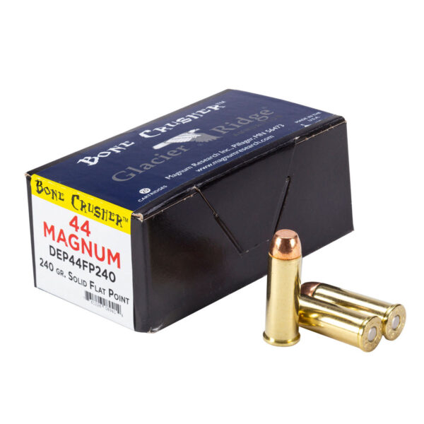Magnum Research Desert Eagles Bone Crusher Handgun Ammunition .44 Rem Mag 240gr FP 25/ct - Precision Shot Firearms