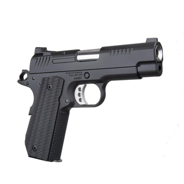 Ed Brown KC9 Lightweight Handgun 9mm Luger 9rd Magazine 4" Barrel Black with Thumb Safety - Precision Shot Firearms