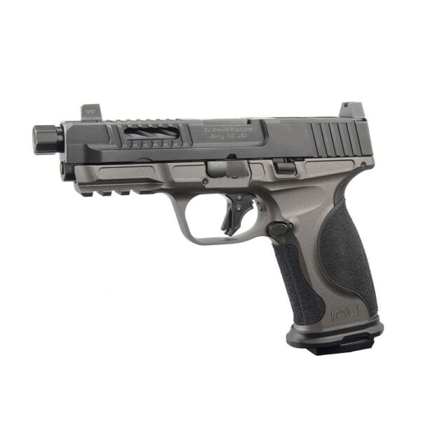 Ed Brown Fueled M&P Metal F1 Handgun 9mm Luger 17&19rd Magazine 4.65" Threaded Barrel Optic Ready Black - Precision Shot Firearms
