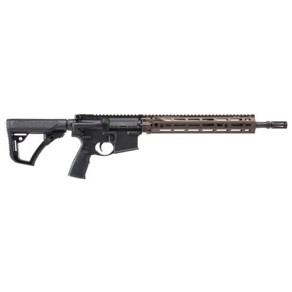 Daniel Defense DD4 M4A1 RIII Rifle 5.56mm 10rd Magazine 14.5" Pinned and Welded Barrel Black w/12.5" FDE MLOK Handguard CA Compliant - Precision Shot Firearms