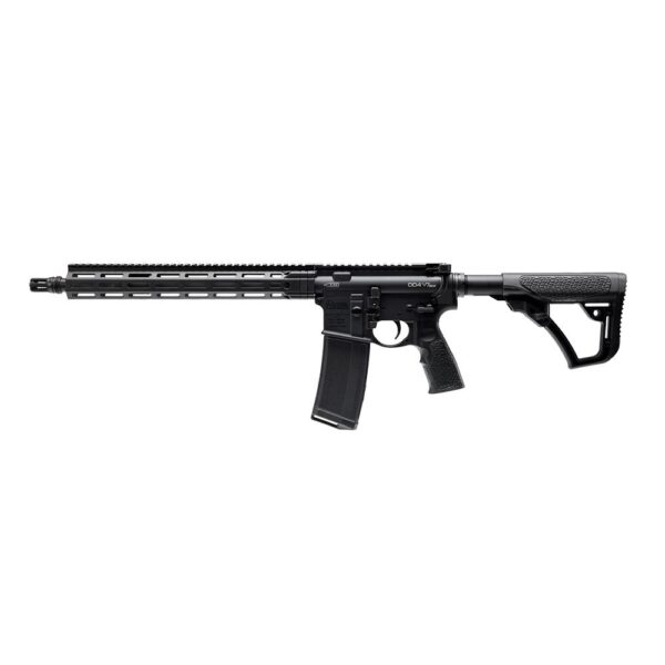 Daniel Defense DD4 V7 SLW Rifle 5.56mm NATO 32rd Magazine 14.5" 1/2x28 Threaded Barrel Black with 13.4" Handguard and Flash Hider - Precision Shot Firearms
