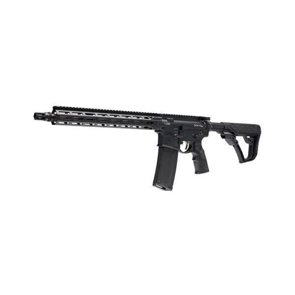 Daniel Defense DD4 V7 SLW Rifle 5.56mm NATO 32rd Magazine 14.5" 1/2x28 Threaded Barrel Black with 13.4" Handguard and Flash Hider - Precision Shot Firearms