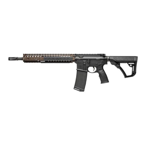 Daniel Defense M4A1 RISII Rifle 5.56mm NATO 32rd Magazine 14.5" Pinned and Welded Barrel FDE - Precision Shot Firearms