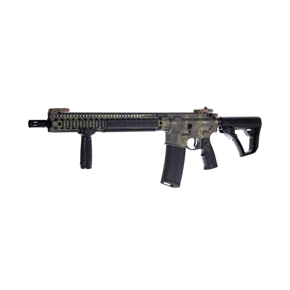 Daniel Defense Dealer Exclusive Crocodile V9 Limited Series Rifle 5.56mm 32rd Magazine 16" Barrel Camo Finish - Precision Shot Firearms