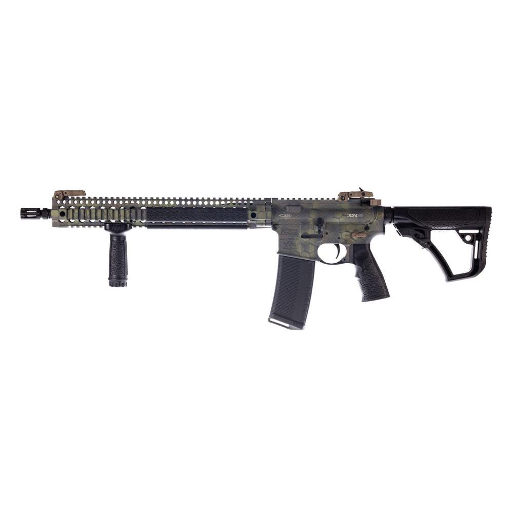 Daniel Defense Dealer Exclusive Crocodile V9 Limited Series Rifle 5.56mm 32rd Magazine 16" Barrel Camo Finish - Precision Shot Firearms