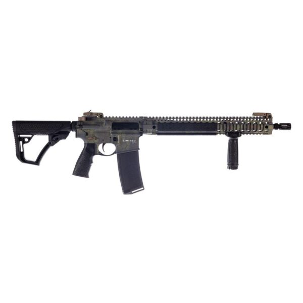 Daniel Defense Dealer Exclusive Crocodile V9 Limited Series Rifle 5.56mm 10rd Magazine 16" Barrel Camo Finish - Precision Shot Firearms