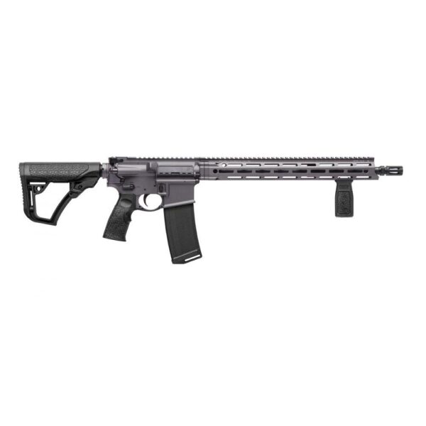 Daniel Defense DDM4 V7 Rifle 5.56mm 32rd Magazine 16" Barrel Cobalt Cerakote 6 Position Stock - Precision Shot Firearms