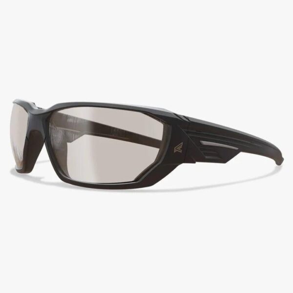 Edge Dawson Safety Glasses Black Frame with Smoke Lens Polarized - Precision Shot Firearms