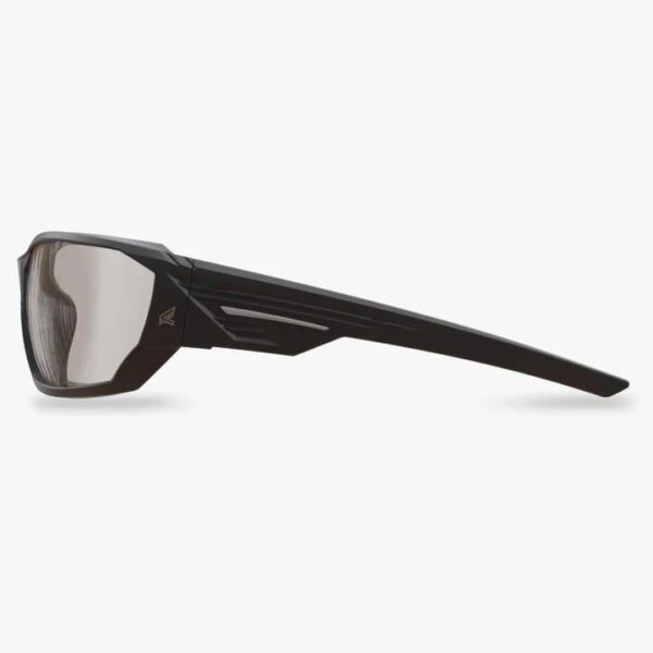 Edge Dawson Safety Glasses Black Frame with Smoke Lens Polarized - Precision Shot Firearms