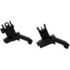Tacfire AR Front & Rear 45 Degree Flip Up Spring Loaded Sights - Precision Shot Firearms