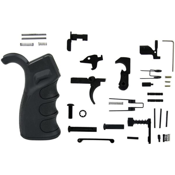 TacFire AR-15 Lower Parts Kit / A2 Grip (Made in the USA) - Precision Shot Firearms