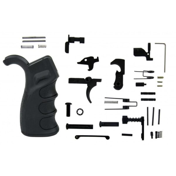 Tacfire AR-10 Lower Parts Kit - Black - Precision Shot Firearms