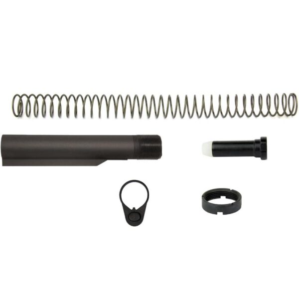 TacFire AR-10 Carbine Buffer Tube Kit / Reg End Plate - Precision Shot Firearms