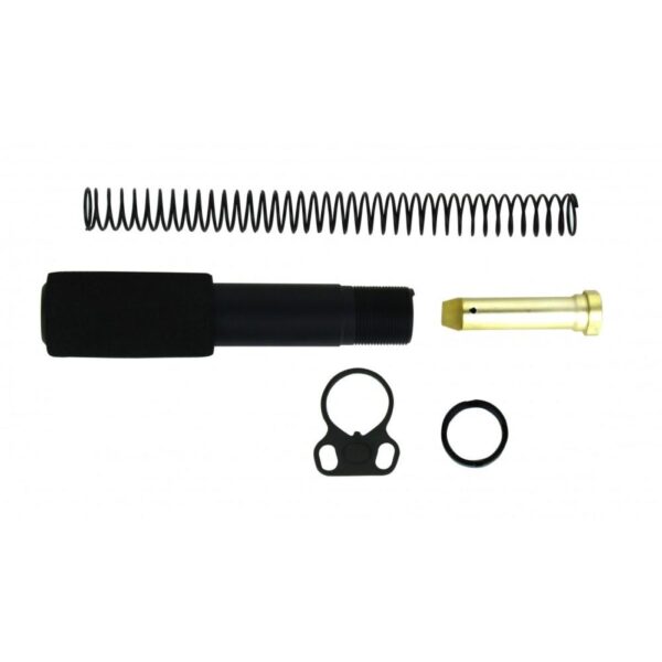 TacFire AR-15 Pistol Buffer Tube Kit with Dual Loop End Plate - Precision Shot Firearms