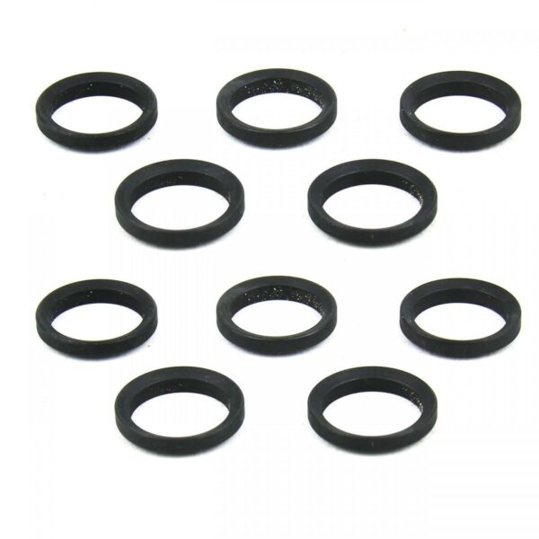 Tacfire AR-10 Muzzle Brake Crush Black Washers - 10/ct - Precision Shot Firearms