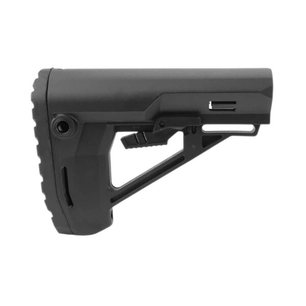 Tacfire 6-Position Ranger Stock w/Quick-Detach Sling Point - Black - Precision Shot Firearms