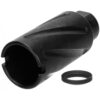 Tacfire Spiral Fluted Muzzle Brake .223/5.56 1/2''x28'' Thread w/Crush - Precision Shot Firearms