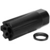 Tacfire Linear Compensator Sound & Concussion Forwarder .223/5.56 1/2x28 Black - Precision Shot Firearms