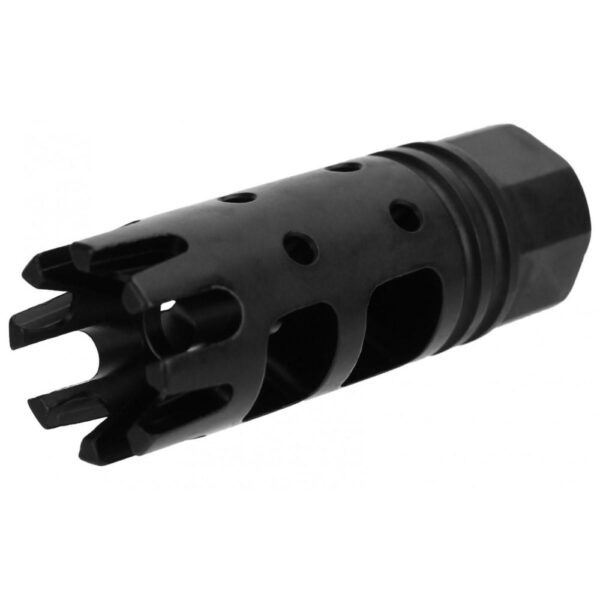 Tacfire Crown Muzzle Brake .223/5.56 1/2x28 Black - Precision Shot Firearms
