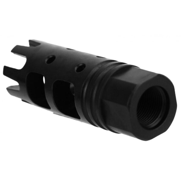 Tacfire Crown Muzzle Brake .223/5.56 1/2x28 Black - Precision Shot Firearms