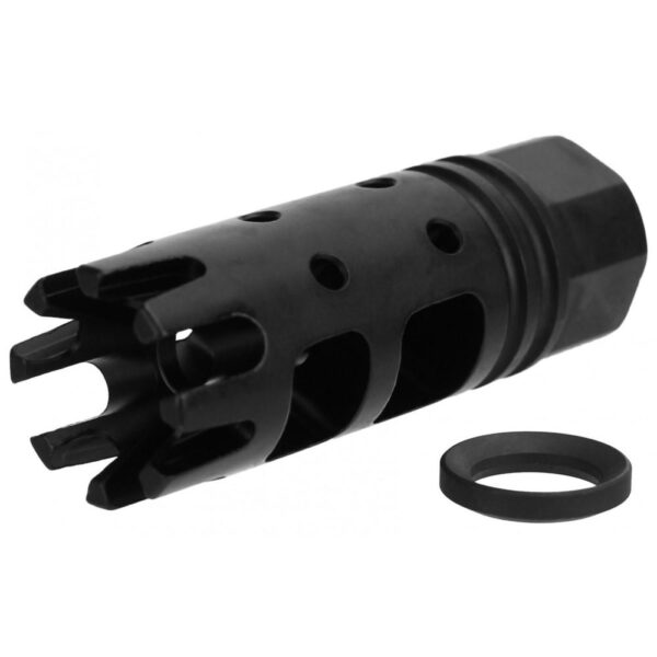 Tacfire 6-Slot Muzzle Brake .308 5/8x24 Black - Precision Shot Firearms