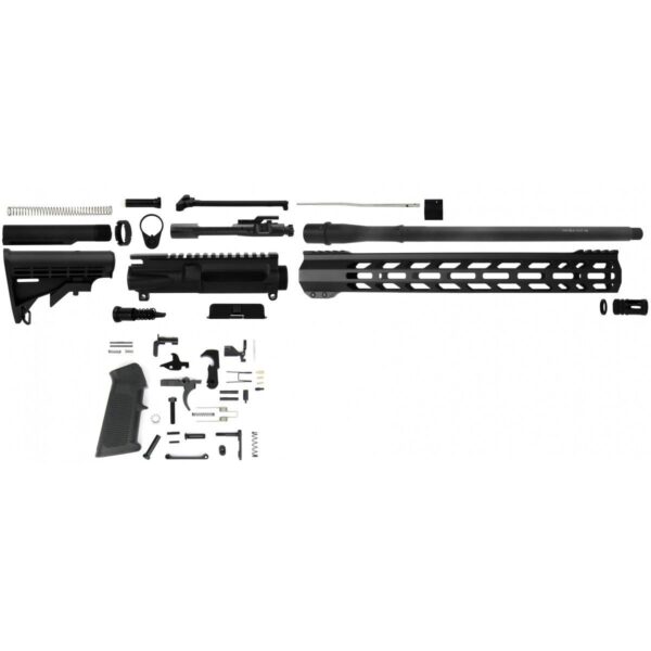 TacFire 16" Unassembled .300 Blackout Rifle Build Kit with Lower Parts Kit - Precision Shot Firearms