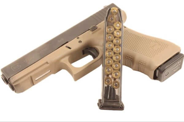 Elite Tactical Systems Glock 17 Magazine Fits Glock 17 18 19 19x 26 34 45 Gen 1-5 9mm 17/rd - Precision Shot Firearms