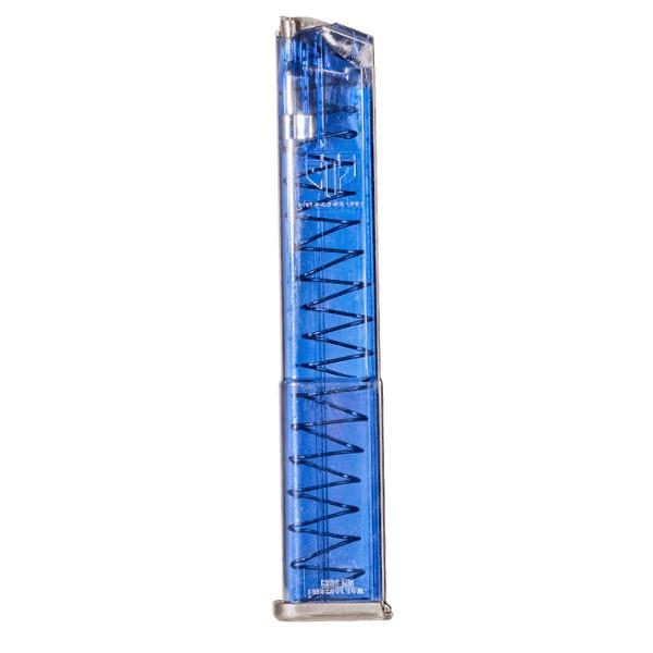 Elite Tactical Systems Glock Handgun Magazine 9mm AR/PCC 32/rd Blue - Precision Shot Firearms