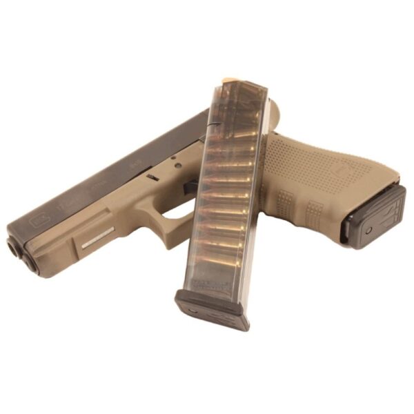 Elite Tactical Systems Glock Handgun Magazine Fits Glock 17 19 26 34 9mm Luger 22/rd - Precision Shot Firearms