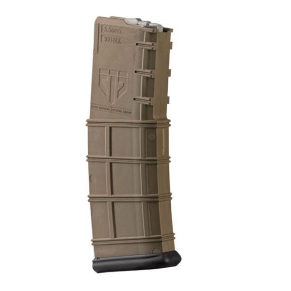 Elite Tactical Systems AR-15 Rifle Magazine FDE Nylon .223/5.56 BLK 30/rd - Precision Shot Firearms