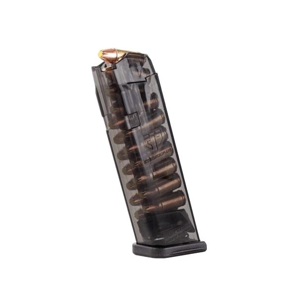 Elite Tactical Systems Carbon Smoke Handgun Magazine for Glock 17 9mm Luger 17/rd - Precision Shot Firearms