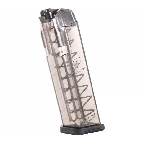 Elite Tactical Systems Carbon Smoke Series Glock Handgun Magazine 9mm 10/rd Smoke - Precision Shot Firearms