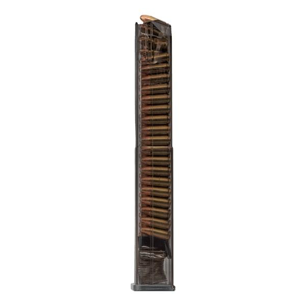Elite Tactical Systems Carbon Smoke Handgun Magazine for Glock 17 9mm Luger 40/rd - Precision Shot Firearms
