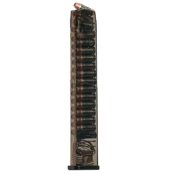 Elite Tactical Systems Carbon Smoke Handgun Magazine for Glock 21 .45 Mag 30/rd - Precision Shot Firearms