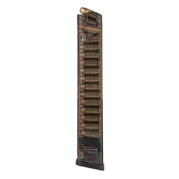 Elite Tactical Systems Carbon Smoke Handgun Magazine for Glock 22 .40 S&W 30/rd - Precision Shot Firearms