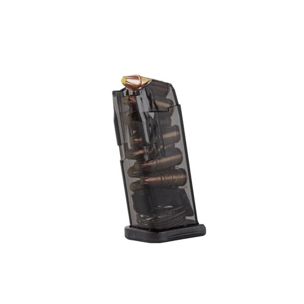 Elite Tactical Systems Carbon Smoke Handgun Magazine for Glock 26 9mm Luger 10/rd - Precision Shot Firearms