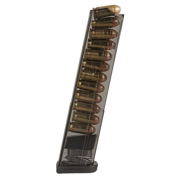 Elite Tactical Systems Carbon Smoke Handgun Magazine for Glock 42 .380 Cal 12/rd - Precision Shot Firearms