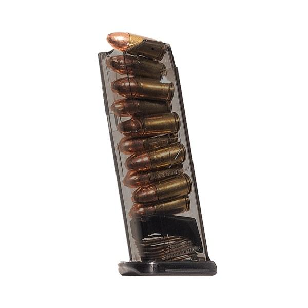 Elite Tactical Systems Carbon Smoke Handgun Magazine for Glock 43x/48 9mm Luger 10/rd - Precision Shot Firearms