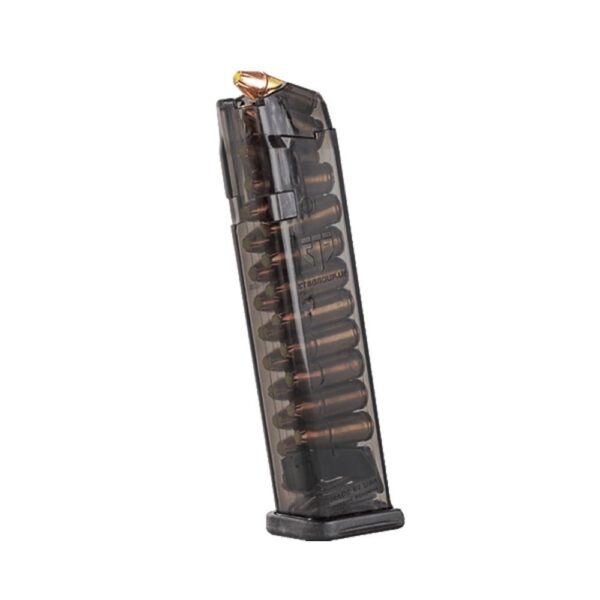 Elite Tactical Systems Carbon Smoke Glock 17 Handgun Magazine 9mm Luger 22/rd - Precision Shot Firearms