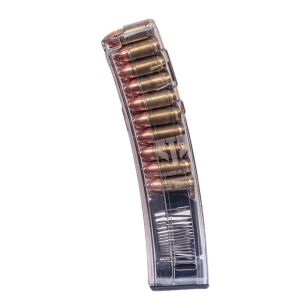 Elite Tactical Systems Carbon Smoke Series HKMP5 Handgun Magazine 9mm Luger 20/rd - Precision Shot Firearms