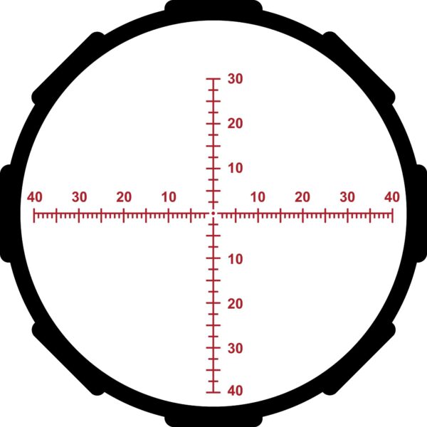 Crimson Trace Hardline Pro Rifle Scope - 6-24x50mm 30mm FFP MR1-MOA Illum - Precision Shot Firearms