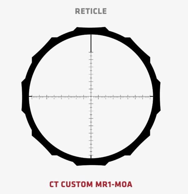 Crimson Trace Hardline Pro Rifle Scope - 5-20x50mm 30mm SFP MR1-MOA - Precision Shot Firearms
