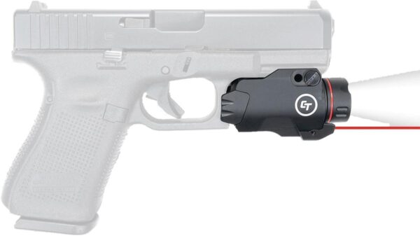 Crimson Trace Universal Rail Master Rail Mount Red Laser Black - Precision Shot Firearms