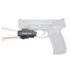Crimson Trace Universal Rail Master Rail Mount Red Laser Black - Precision Shot Firearms