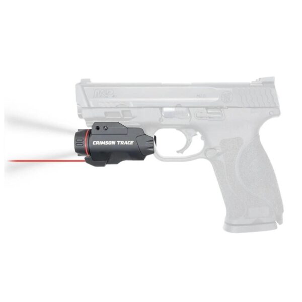 Crimson Trace Universal Rail Master Rail Mount Red Laser Black - Precision Shot Firearms