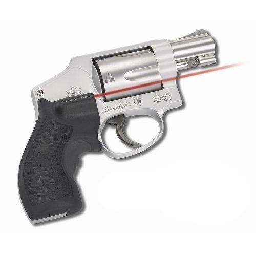 Crimson Trace Revolver Lasergrip S&W J-Frame Round Butt Polymer Grip - Precision Shot Firearms