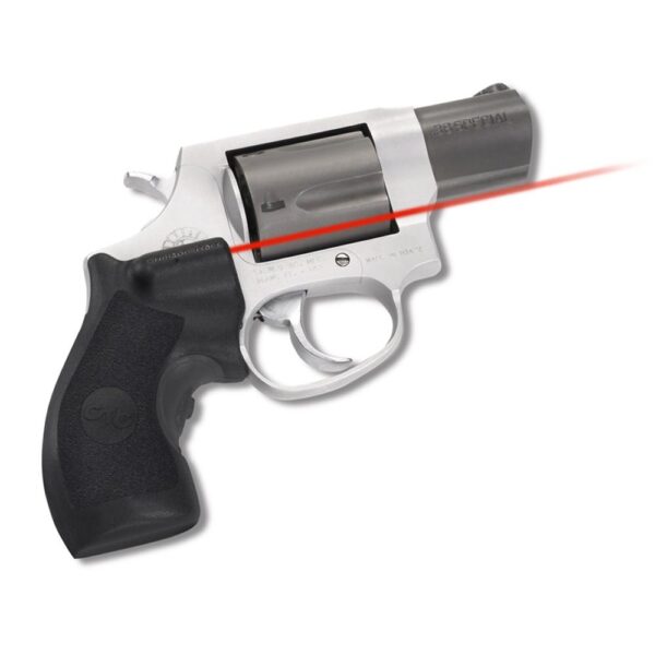Crimson Trace Red Revolver Lasergrip Taurus Small Black - Precision Shot Firearms